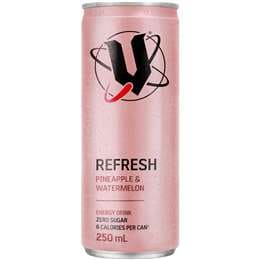 V Energy Refresh Pineapple & Watermelon Zero Sugar Can
