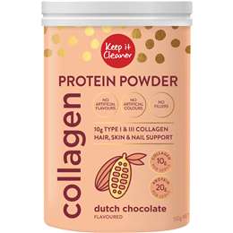 Keep It Cleaner Collagen Protein Powder Dutch Chocolate 330g