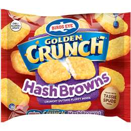 Birds Eye Golden Crunch Hash Browns