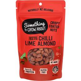 Something To Crow About About Keto Chilli Lime Almonds 140g