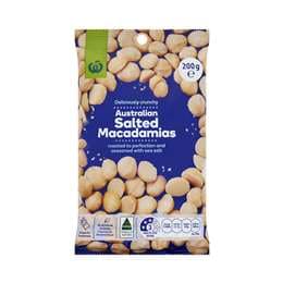 Woolworths Salted Macadamias