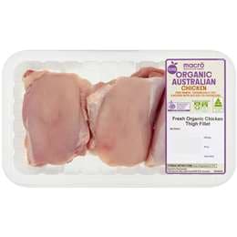 Macro Organic Chicken Thigh Fillet 275g - 600g