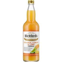 Bickford's Orange Lemon & Lime Cordial 750mL