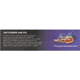 Native Indulgence Native Indulgence Wattleseed And Fig Crackers