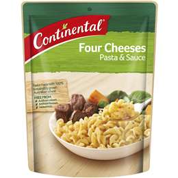 Continental Four Cheeses Pasta & Sauce 100g