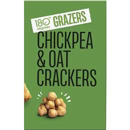 18 Degrees Chickpea & Oat Crackers 