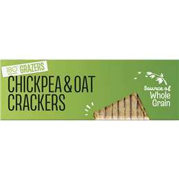 18 Degrees Chickpea & Oat Crackers 