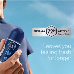 Nivea Men Cool Kick Antiperspirant Roll On Deodorant