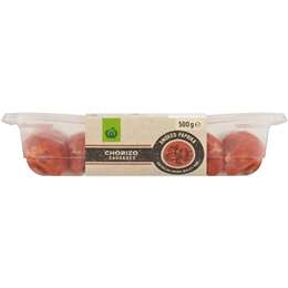 Woolworths Chorizo With Roasted Garlic Sausages