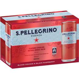 San Pellegrino S.pellegrino Essenza Blood Orange & Black Raspberry