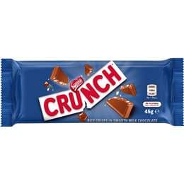 Nestle Crunch Chocolate Bar 45g