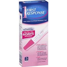 First Response Pregnancy Test Instream