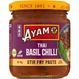 Ayam Stir Fry Paste Thai Basil Chilli Medium