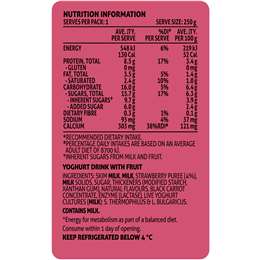 Yoplait Yop 2 Go Strawberry Yoghurt Drink