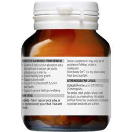 Blackmores Vitamin D3 1000iu Bone Health Immunity Capsules