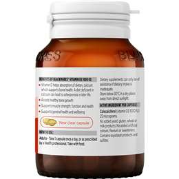 Blackmores Vitamin D3 1000iu Bone Health Immunity Capsules