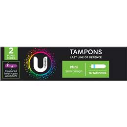 U By Kotex Tampons Mini 