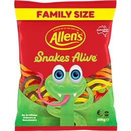 Allen's Snakes Alive Family Size