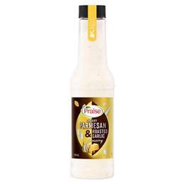Praise Creamy Parmesan & Roasted Garlic Dressing 250mL