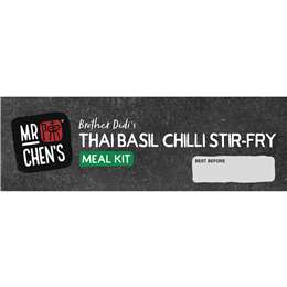 Mr Chen's Meal Kit Thai Basil Chilli Stir-fry With Rice