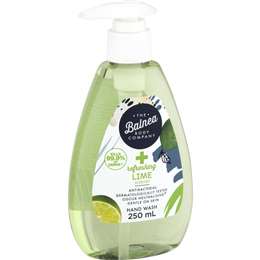 The Balnea Body Company Antibacterial Handwash Refreshing Lime 250mL