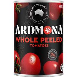 Ardmona Whole Peeled Vine Ripened Tomatoes