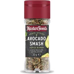 MasterFoods Cafe Style Avocado Smash Spice Blend 30g