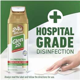 Glen 20 Disinfectant Spray 24 Hour Protection Original