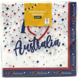 Australia Day Disposable Napkins 