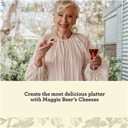 Maggie Beer Caramelised Onion Club Cheddar Aged 12+ Months
