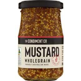 Your Condiment Co Wholegrain Mustard 200g | Woolworths