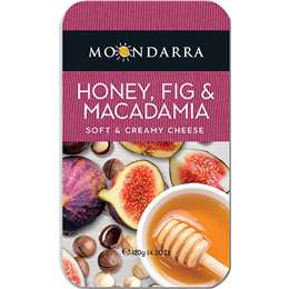 Moondarra Honey, Fig Macadamia Soft Cheese