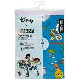 Bonds Disney Toy Story Zip Romper Blue Size 2