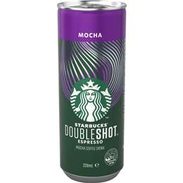 Starbucks Double Shot Mocha Iced Coffee 220ml