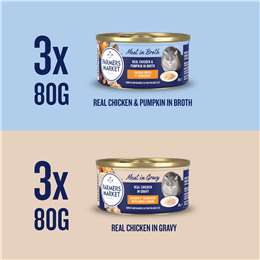 Farmers Market Grain Free Adult Wet Cat Food Chicken Collection Variety Pk