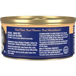 Farmers Market Grain Free Adult Wet Cat Food Chicken Mousse With Mackerel