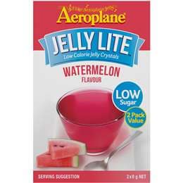Aeroplane Jelly Lite Crystals Watermelon 9g x 2 pack