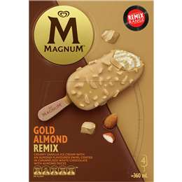 Magnum Gold Almond Remix 4 Pack