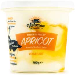 Victorian Creamery Co Apricot Yoghurt Tub 700g | Woolworths