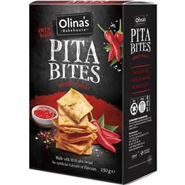 Olina's Bakehouse Pita Bites Sweet Chilli 130g