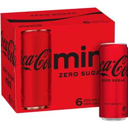 Coca-Cola Zero Sugar Mini Cans