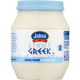 Jalna Light Greek Yoghurt 