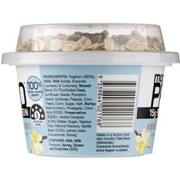 Moo Greek Style Yoghurt & Granola Vanilla Bean