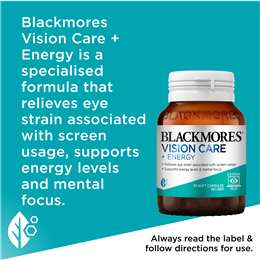 Blackmores Vision Care Plus Energy 