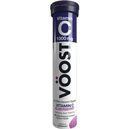 Voost Vitamin C Effervescent Tablets Elderberry