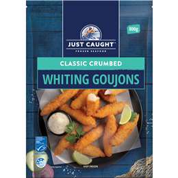 Just Caught Classic Crumbed Whiting Coujons