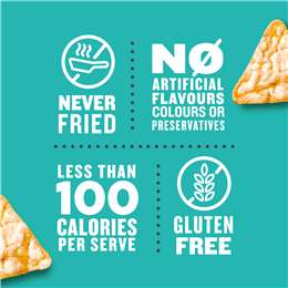 Popcorners Cheddar Cheese Flavoured Popped Corn Snacks