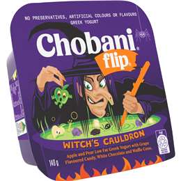 Chobani Halloween Flip Witch's Cauldron Apple & Pear Yoghurt 140g