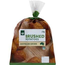 Woolworths Brushed Potatoes Bag