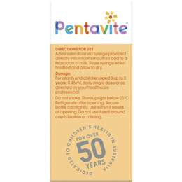 Pentavite Multivitamin Infant Oral Liquid